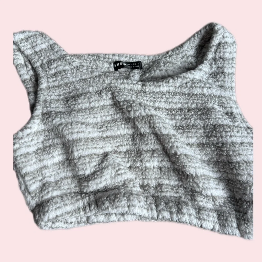 SHEIN Teddy Striped Lounge Set - Small - Picture 2 of 4
